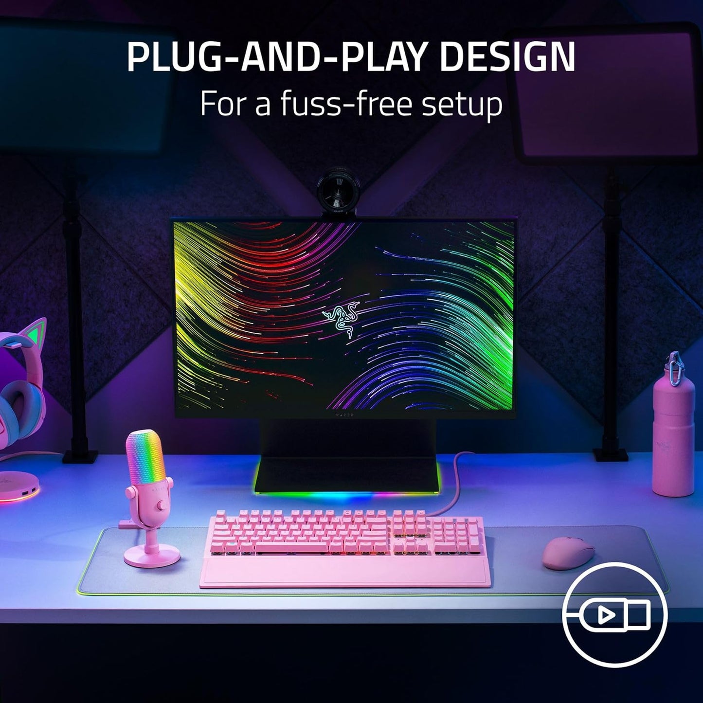 Razer RZ19-05060300-R3U1 Seiren V3 Chroma USB Microphone