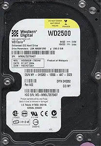 Western Digital WD2500JB 250GB IDE Hard Drive