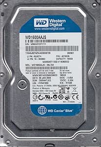 Western Digital WD1600AAJS-08L7A0 160GB SATA Hard Drive — main product image
