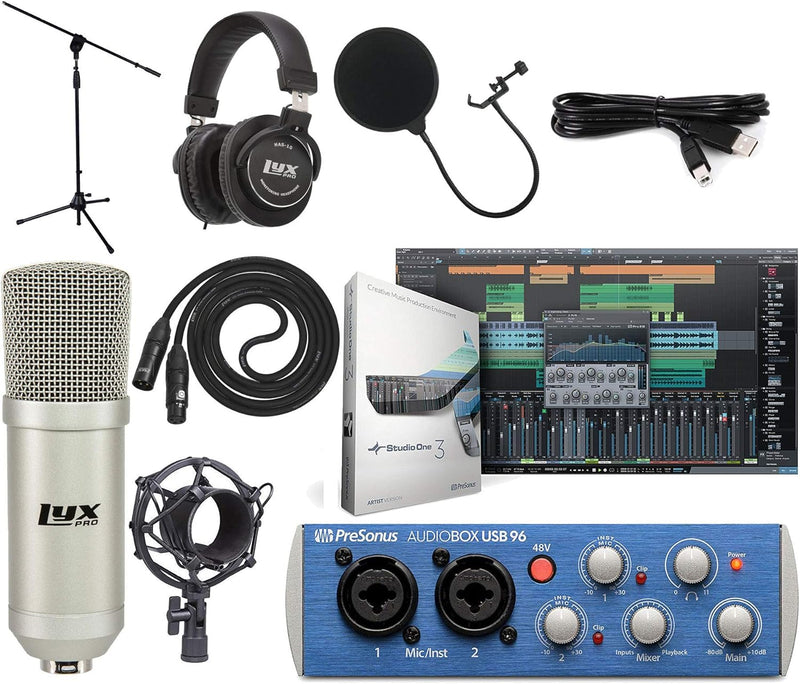 PreSonus AudioBox 96 USB Interface Studio One Artist Bundle — main product image