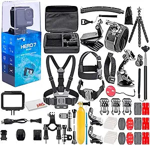 GoPro HERO7 Silver 4K Waterproof Action Camera Kit
