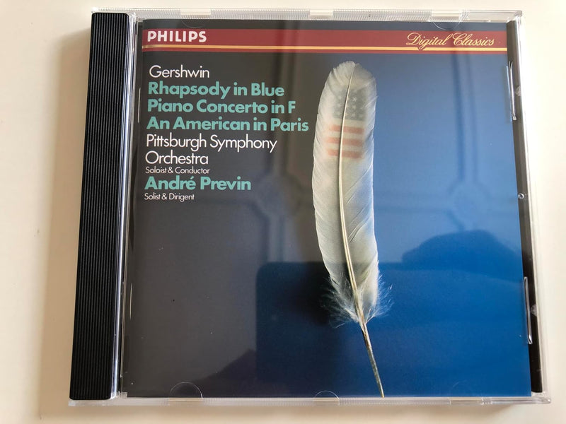 Philips Rhapsody in Blue Gershwin CD Previn — main product image