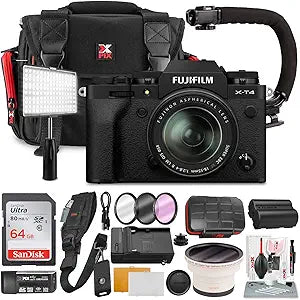 Fujifilm X-T4 Mirrorless Camera Bundle with Accessories