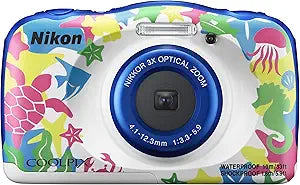 Nikon W100MR COOLPIX Waterproof Digital Camera Japan — main product image