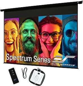 Elite Screens ELECTRIC142X 142" Electric Motorized Projector Screen