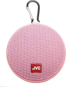 JVC SPSA2BTP Pink Portable Waterproof Bluetooth Speaker — main product image