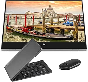 HP ASIHLAMZ458 E14 G4 Portable Monitor Keyboard Mouse Bundle