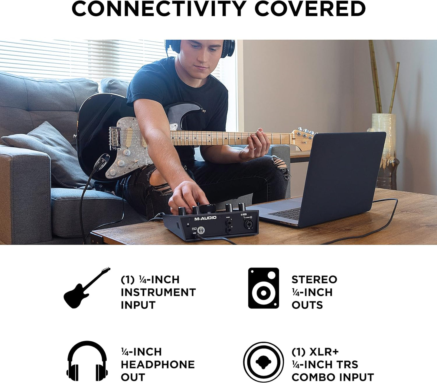M-Audio AIR 192|4 USB-C Audio Interface Studio Recording