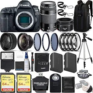 Canon 5D Mark IV DSLR Camera with EF 50mm Lens Kit