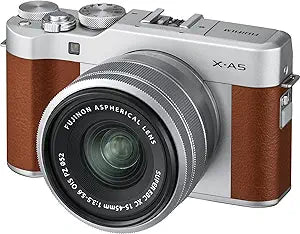 Fujifilm X-A5 Mirrorless Camera XC15-45mm Kit - Brown — main product image