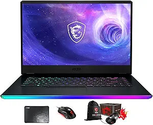 MSI RaiderGE6612235-3818-257423 RTX 3080 Ti Gaming Laptop Bundle