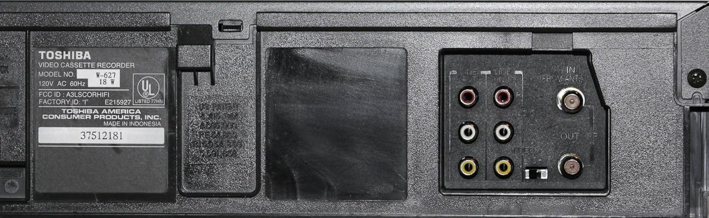 Toshiba W-627 HiFi Stereo VCR