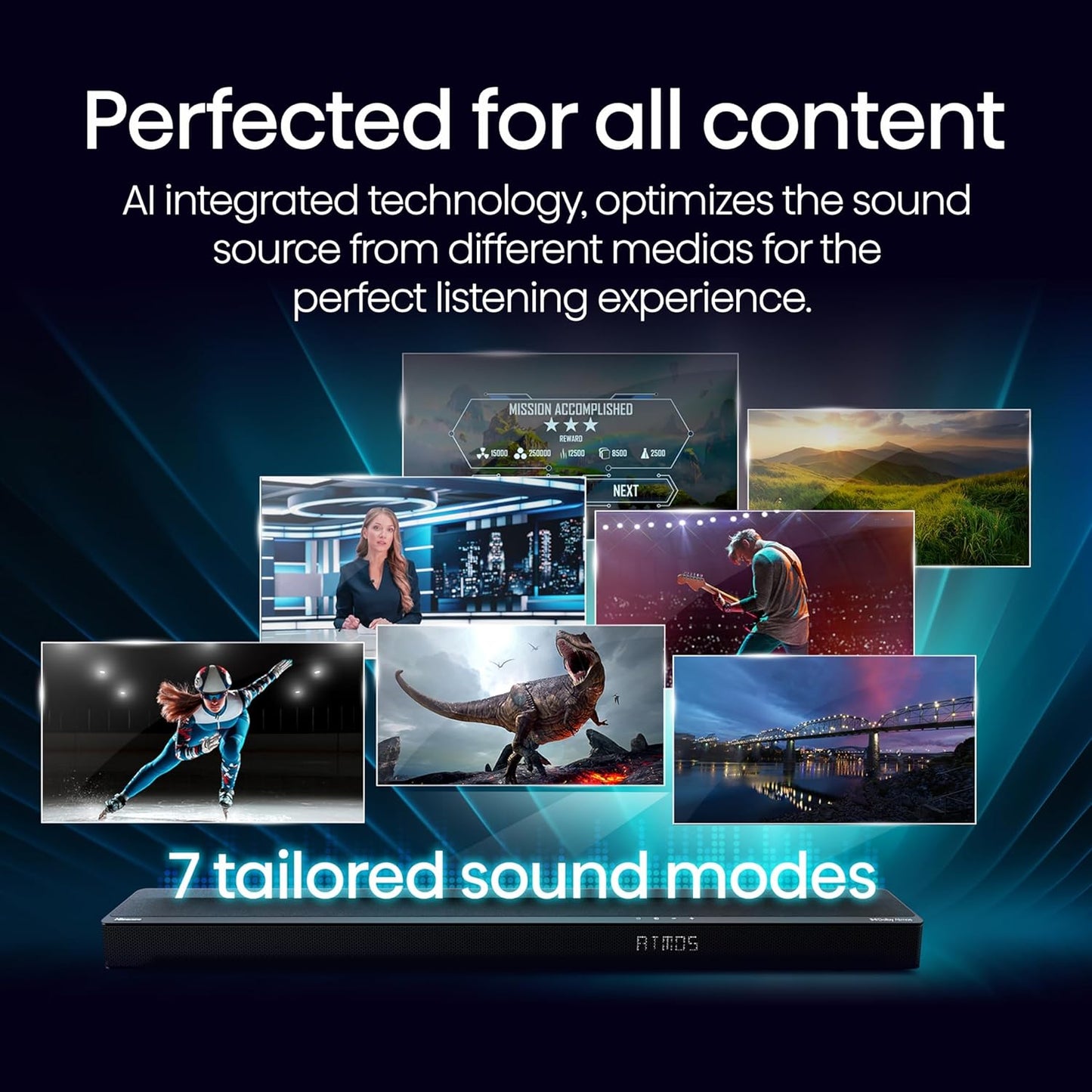 Hisense AX5125H 5.1.2Ch Dolby Atmos Soundbar