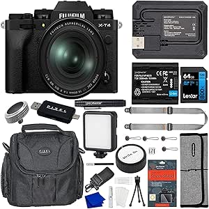 Fujifilm X-T4 Mirrorless Camera with 16-80mm Lens Bundle