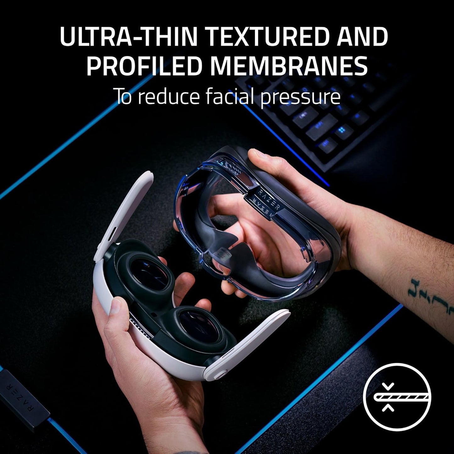 Razer RC21-02200400-R3U1 VR Facial Interface Meta Quest 3