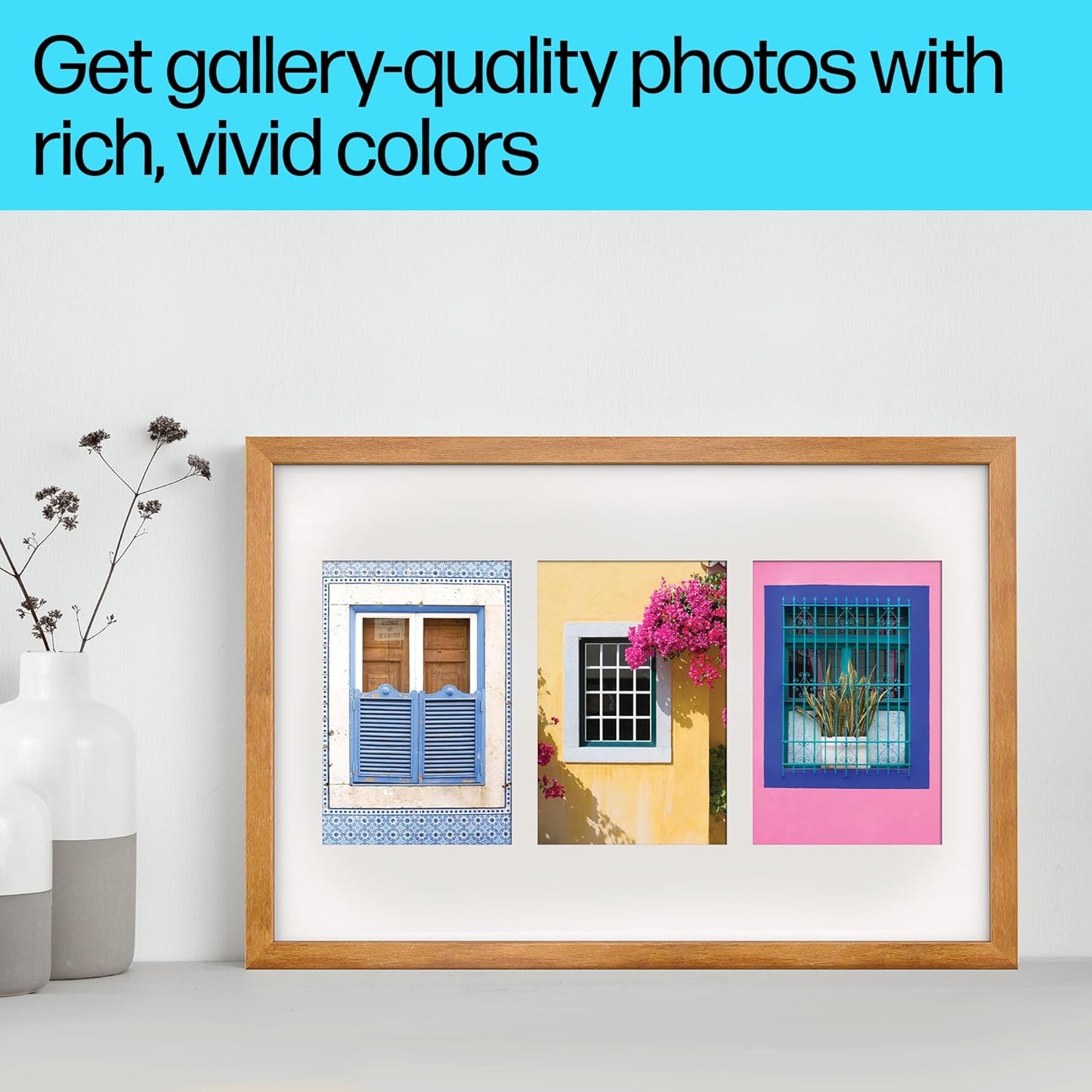 HP CR666A Premium Plus 4x6 Photo Paper, Satin, 100 Sheets