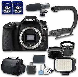 Canon 33-CAN80DKIT-040716 EOS 80D DSLR Camera Bundle