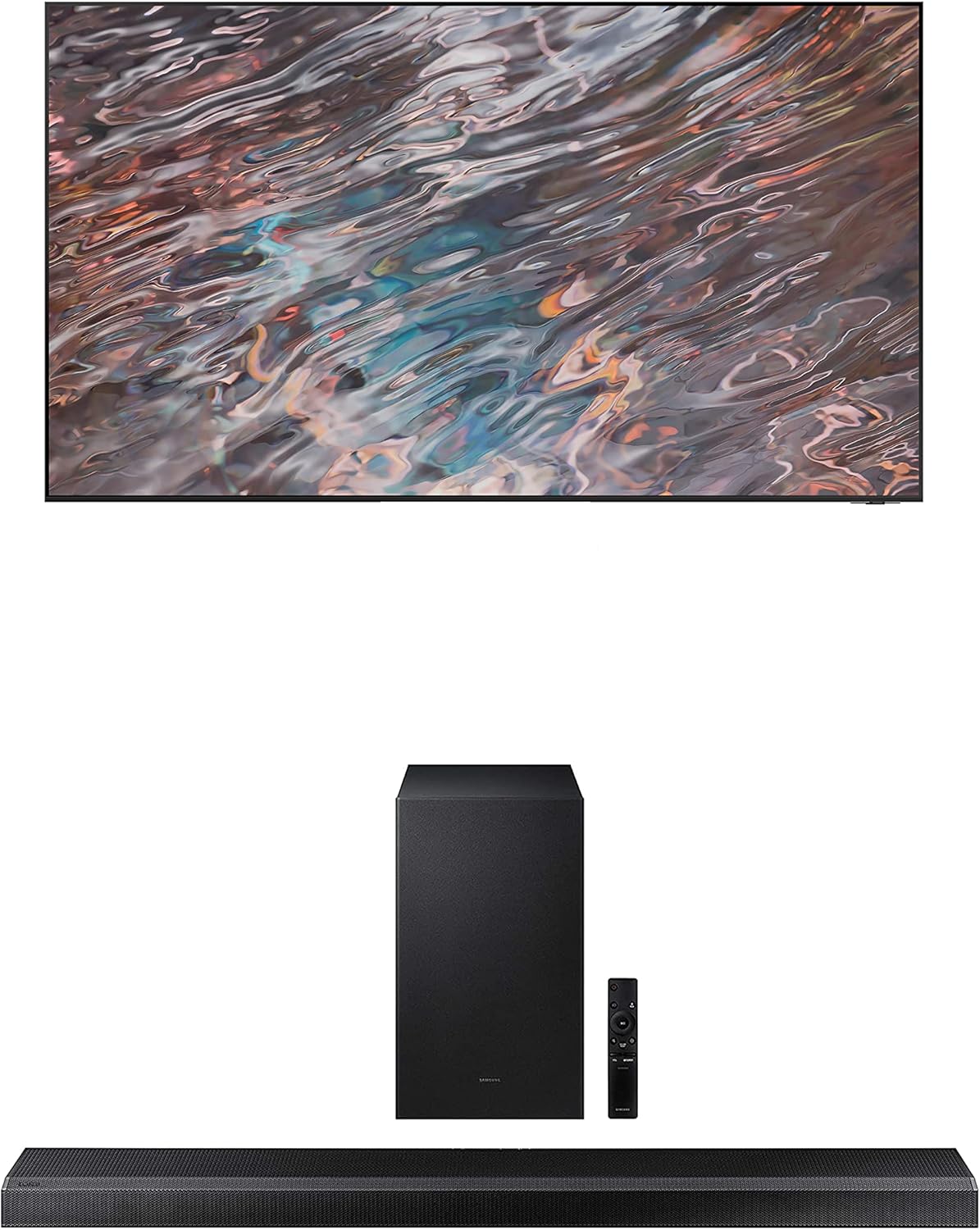 Samsung QN65QN800A 65" 8K QLED Smart TV + Soundbar Used