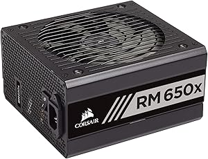 Corsair CP-9020178-UK RM650x 650W Gold Power Supply — main product image