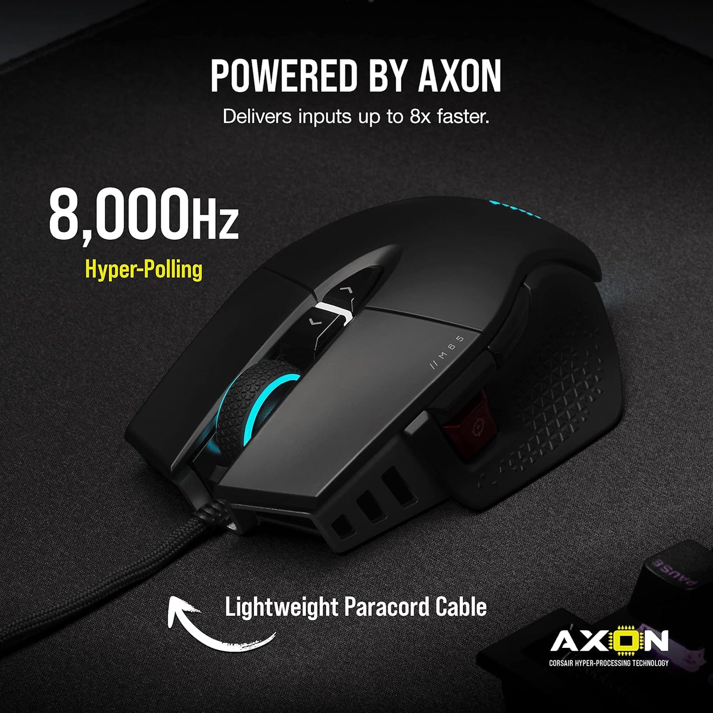 Corsair CH-9309411-NA2 M65 RGB Ultra 26000 DPI Gaming Mouse
