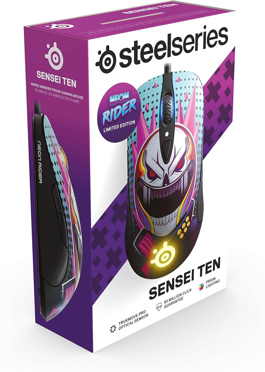 SteelSeries 62528 Sensei Ten Neon Rider Gaming Mouse