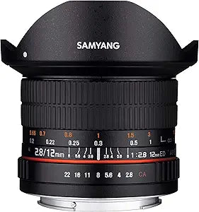 Samyang 12mm F2.8 Lens PENTAX-K Fisheye Wide Angle