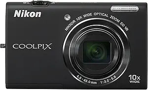 Nikon 26274 COOLPIX S6200 16MP 10x Zoom Camera