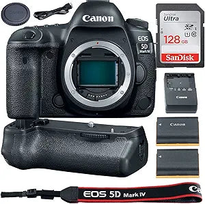 Canon Canon EOS 5D Mark IV Full Frame DSLR Camera (Renewed)