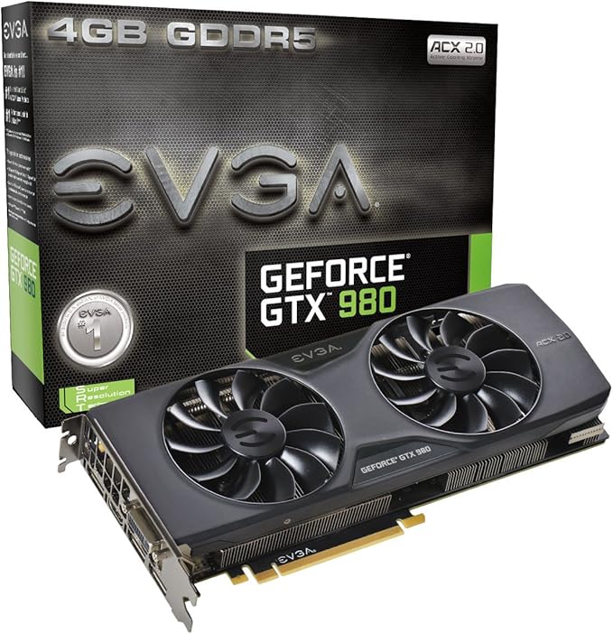 EVGA 04G-P4-2981-KR GTX 980 GAMING Graphics Card