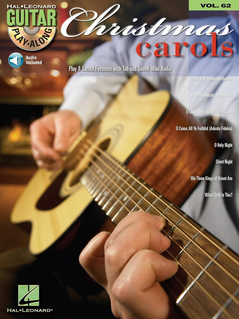 Hal Leonard Corporation 62 Christmas Carols Guitar Play-Along Songbook — main product image