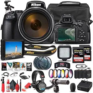 Nikon 26522 COOLPIX P1000 Camera Bundle (Renewed)