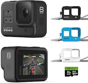 GoPro CHDXX-819 HERO8 Black 4K Action Camera Bundle