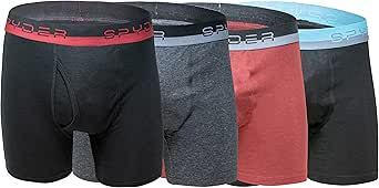 Spyder Boxer Briefs Pro Cotton Sports Underwear — main product image