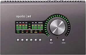 Universal Audio Apollo x4 Thunderbolt 3 Renewed Interface