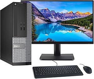 Dell OptiPlex 3020 SFF i5 8GB SSD Desktop Bundle