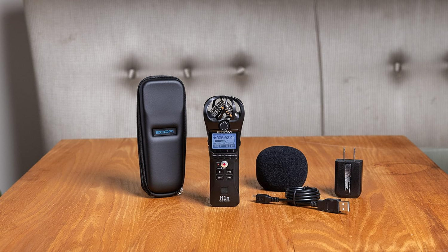 Zoom H1n-VP Portable Digital Recorder Value Pack