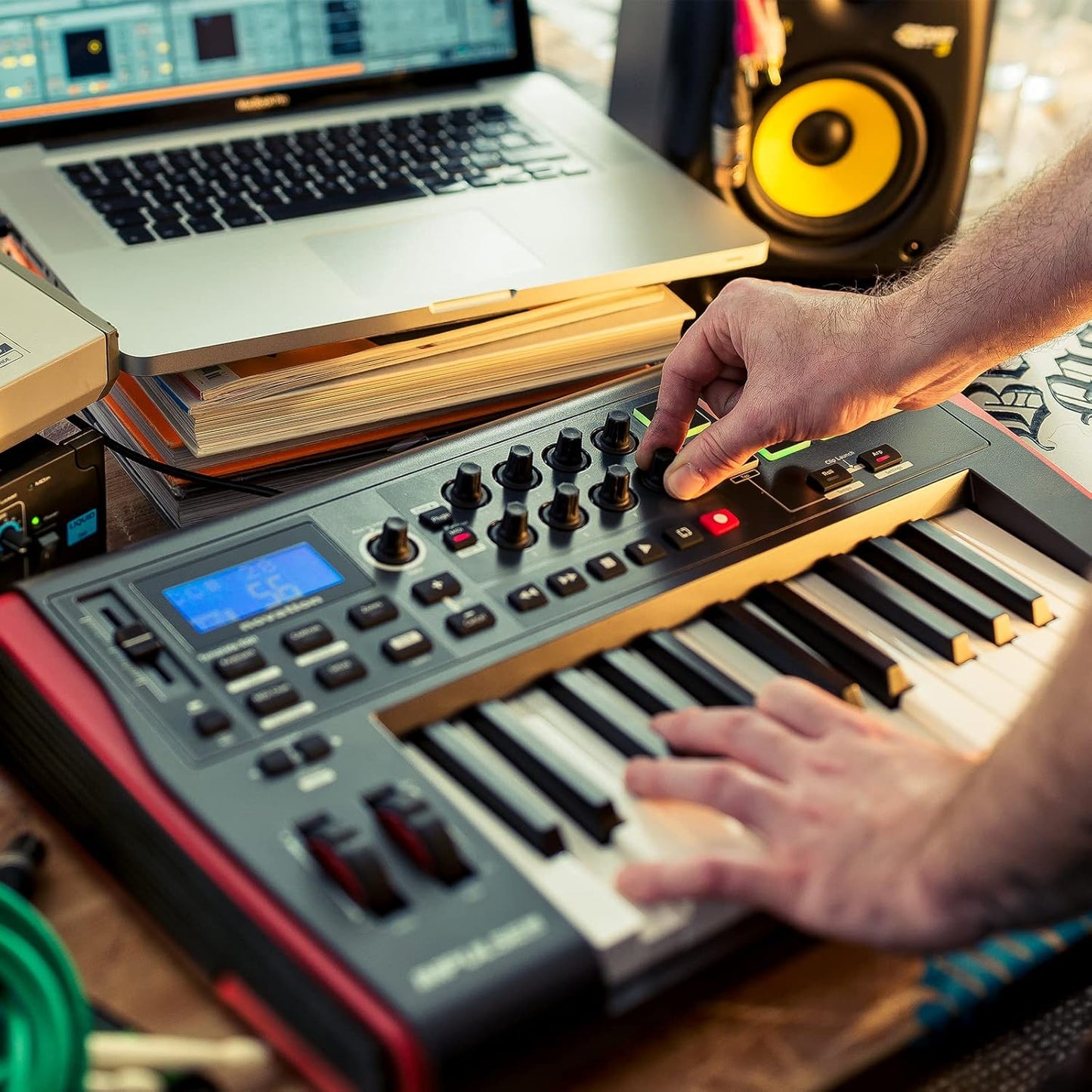 Novation AMS-IMPULSE-49 Impulse 49-Key MIDI Controller Keyboard