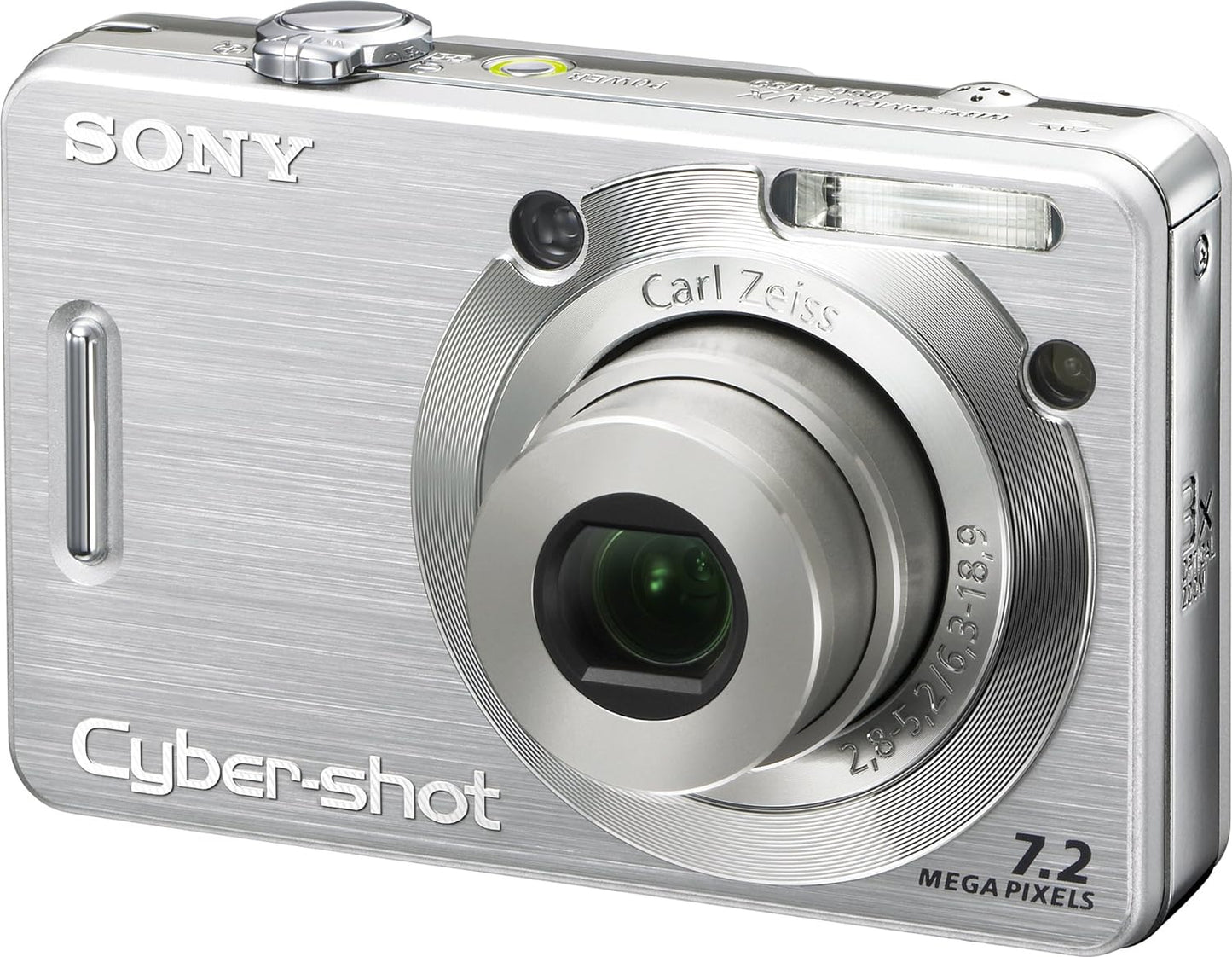 Sony DSCW55 Cybershot 7.2MP Digital Camera 3x Optical Zoom