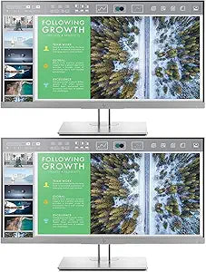 HP EliteDisplay E243 2-Pack 23.8" LED Monitor