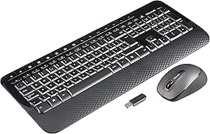 Microsoft M7J-00020 Wireless Desktop Keyboard Mouse Combo