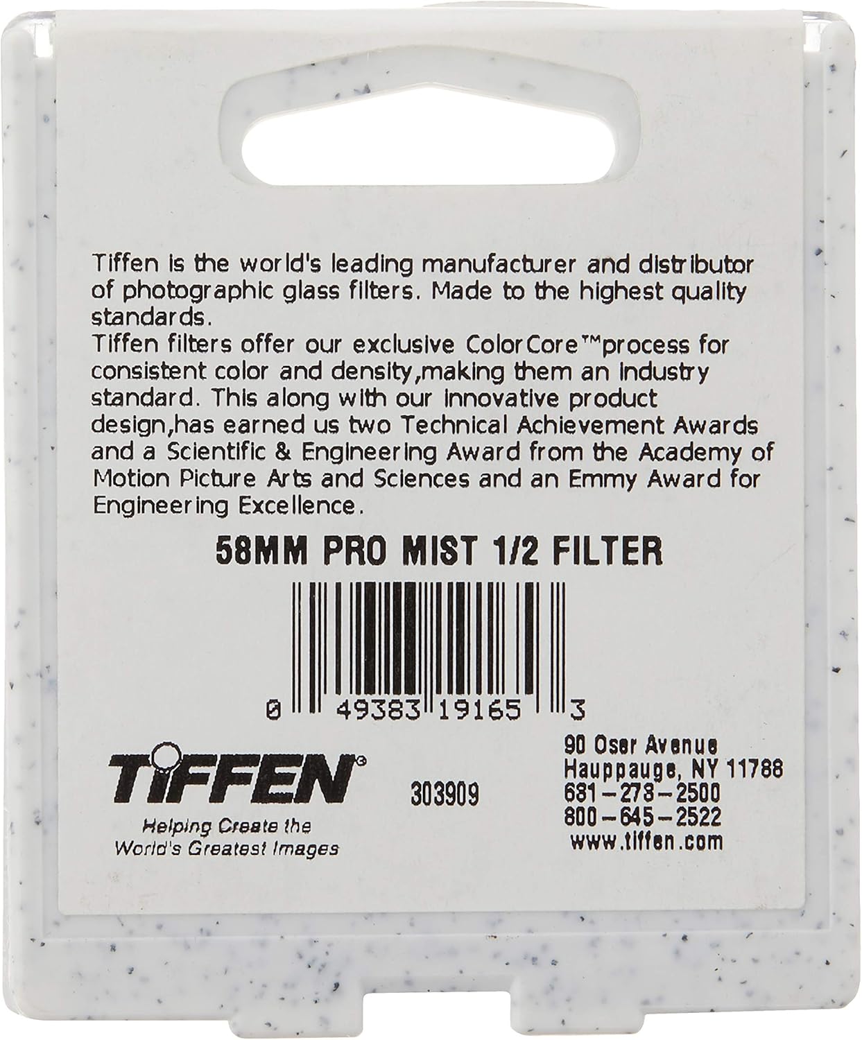 Tiffen 58PM12 58mm Pro-Mist 1/2 Diffusion Filter