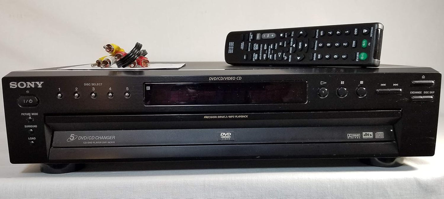 Sony DVP-NC615/B - 5-Disc DVD Changer - MP3 Playback