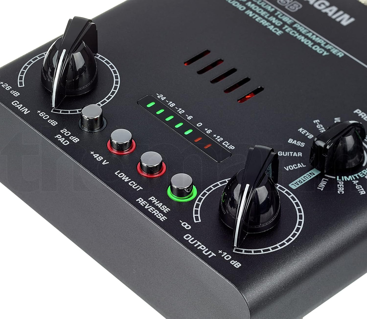 Behringer MIC500USB Vacuum Tube Preamplifier with USB Interface