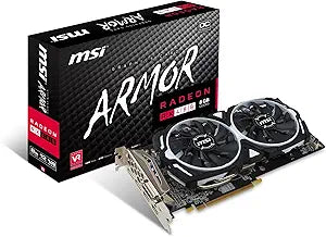 MSI RX 480 ARMOR 8G OC Radeon Gaming Graphics — main product image