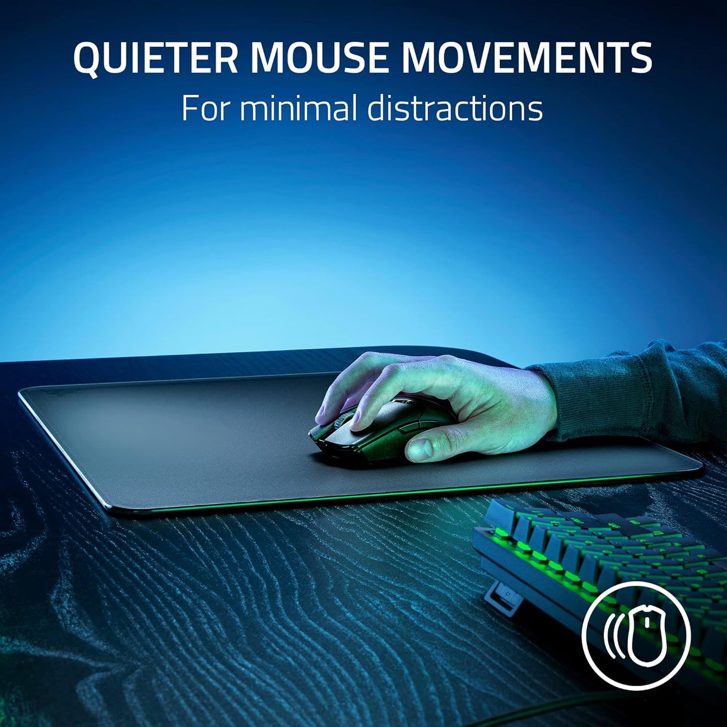 Razer RZ02-04890100-R3U1 Atlas Tempered Glass Gaming Mouse Mat