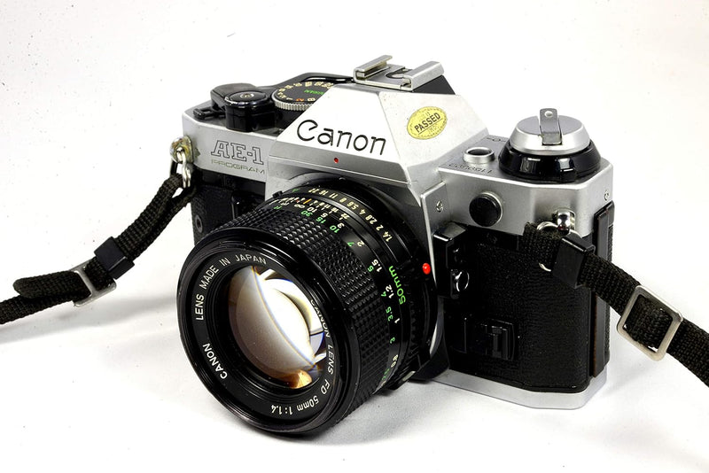 Canon AE-1 Program 35mm Film Camera w/ 50mm Lens — main product image