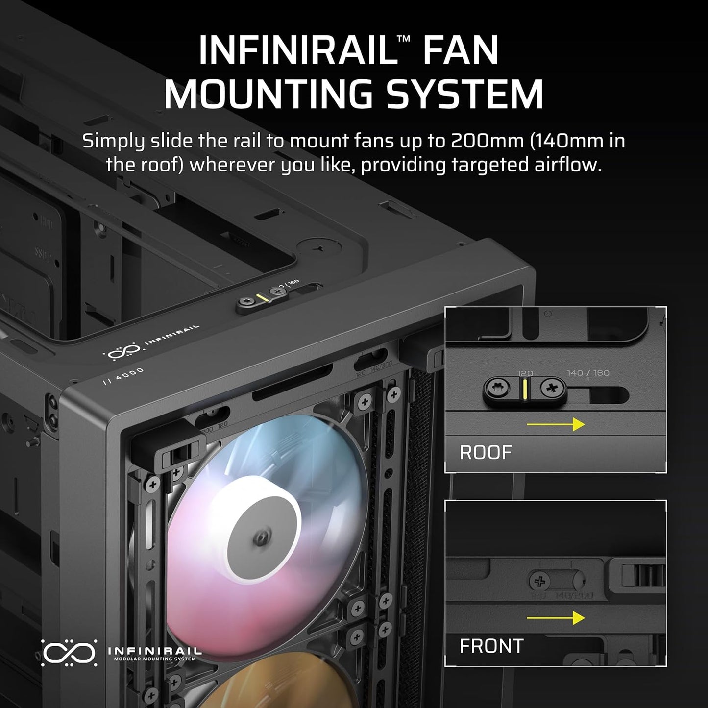 Corsair CC-9011296-WW 4000D RS ARGB Mid-Tower Case
