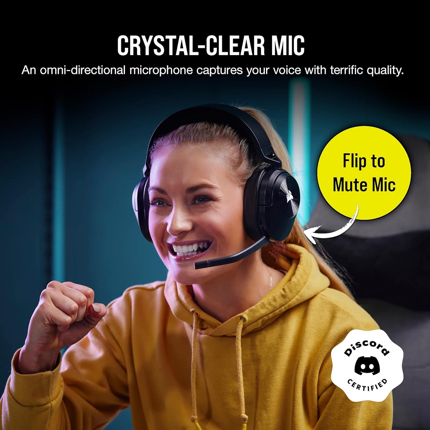 Corsair HS55 Wireless CORE Gaming Headset - Renewed