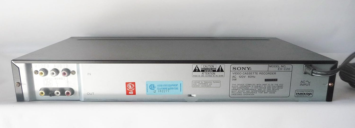 Sony EV-C20 Video 8 VCR - Refurbished
