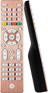 GE 48846 Backlit Universal Remote Control, Rose — main product image